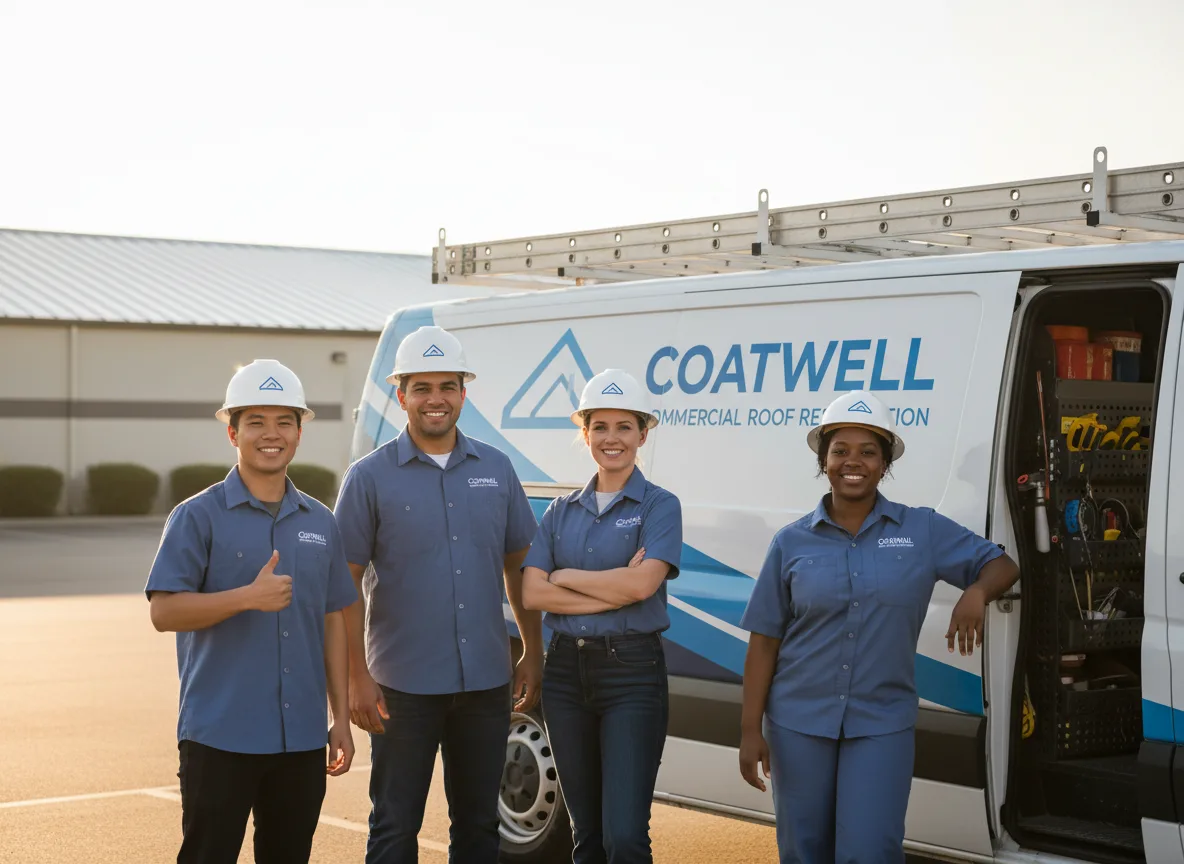 Commercial roof coating company in Enfield, CT